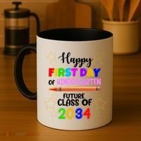 Happy First Day Of Kindergarten Future Class Of 2034 Coffee Mug thumb 4