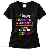 Happy First Day Of Kindergarten Future Class Of 2034 Women's T-Shirt thumb 0