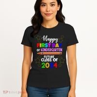 Happy First Day Of Kindergarten Future Class Of 2034 Women's T-Shirt thumb 4