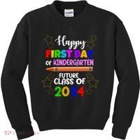 Happy First Day Of Kindergarten Future Class Of 2034 Kids Sweatshirt thumb 0