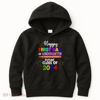 Happy First Day Of Kindergarten Future Class Of 2034 Kids Hoodie thumb 0
