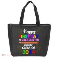 Happy First Day Of Kindergarten Future Class Of 2034 Tote Bag thumb 0