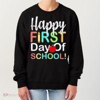 Happy First Day Of School Women's Sweatshirt thumb 0