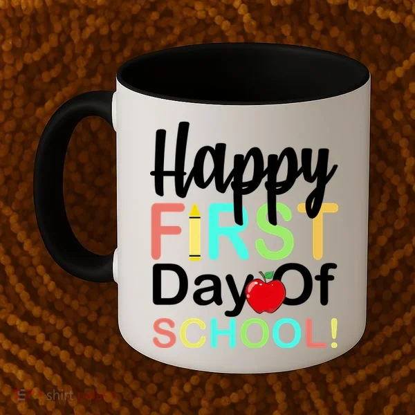 Happy First Day Of School Coffee Mug
