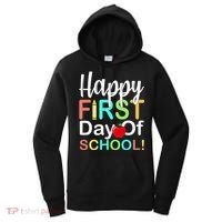 Happy First Day Of School Women's Hoodie thumb 0