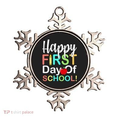 Happy First Day Of School Ornament