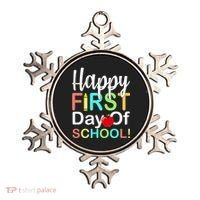 Happy First Day Of School Ornament thumb 0