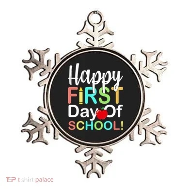 Happy First Day Of School Ornament