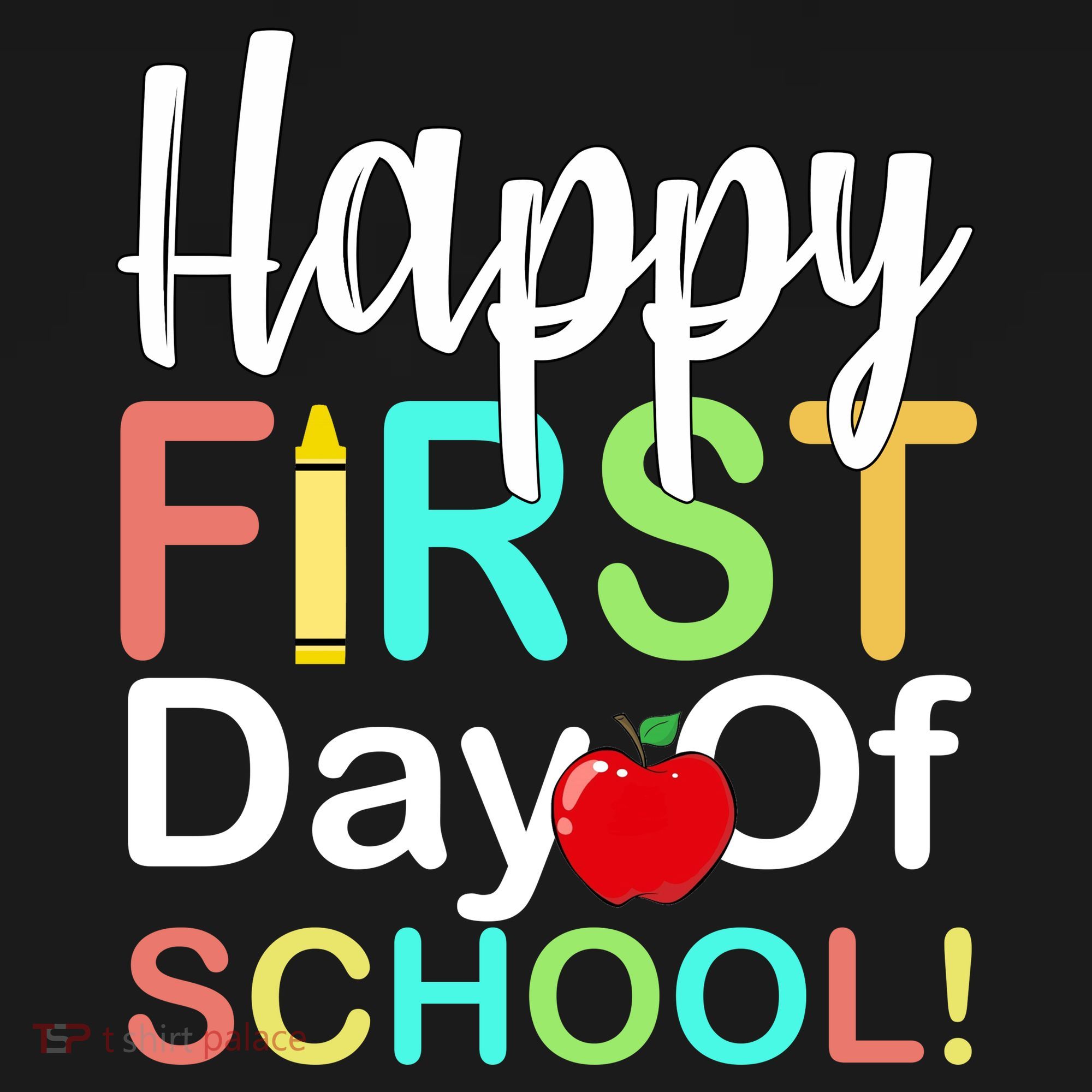 Happy First Day Of School Women's Long Sleeve Shirt