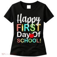 Happy First Day Of School Women's T-Shirt thumb 0