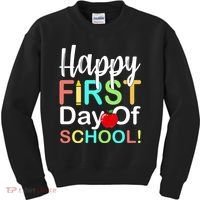 Happy First Day Of School Kids Sweatshirt thumb 0