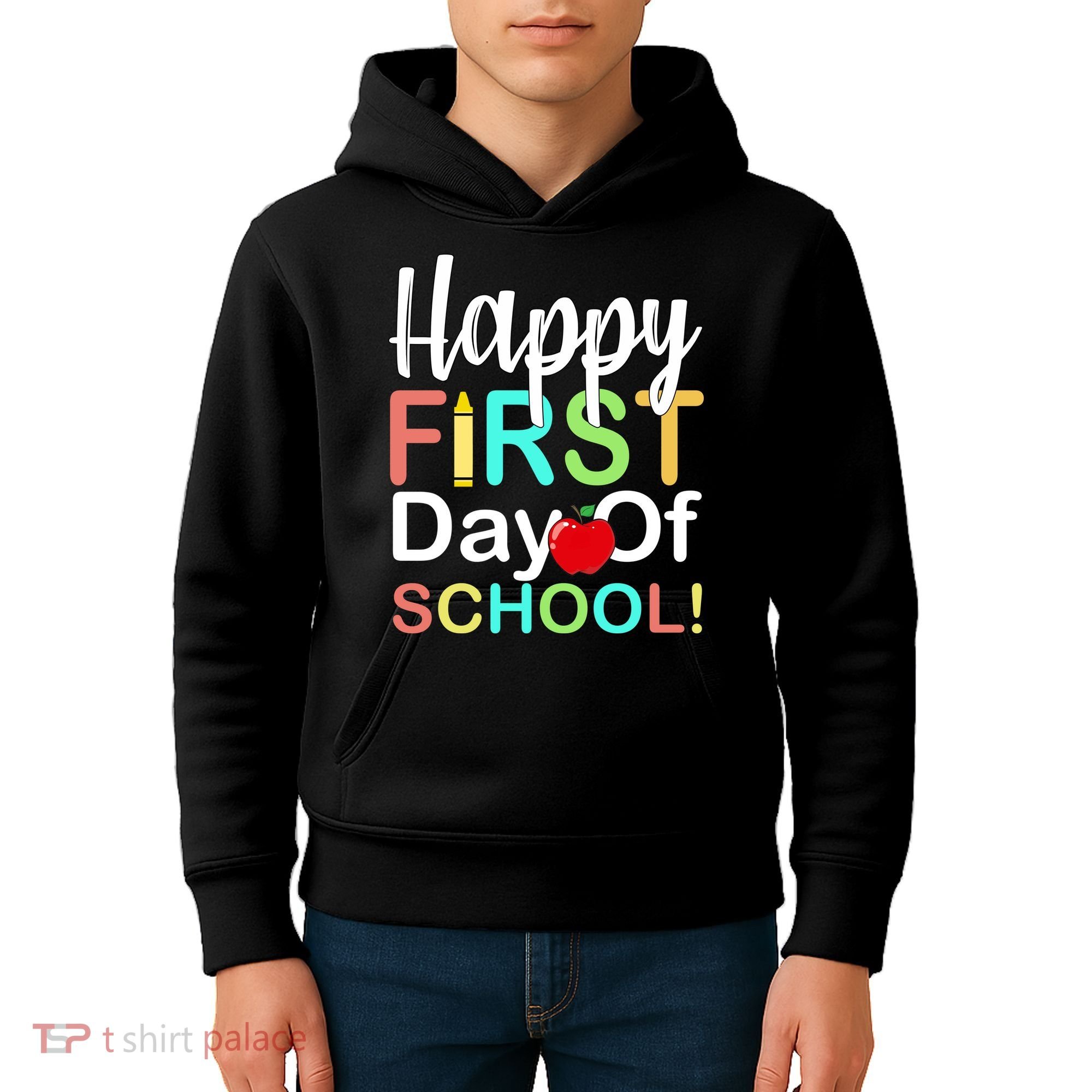 Happy First Day Of School Kids Hoodie
