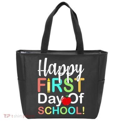 Happy First Day Of School Tote Bag