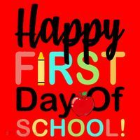 Happy First Day Of School Santa Hat thumb 1