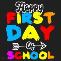Happy First Day Of School Funny Back To School Golf Towel thumb 3