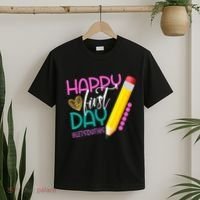 Happy First Day Of School Lets Do This T-Shirt thumb 2