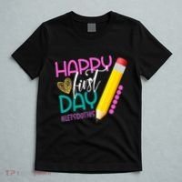 Happy First Day Of School Lets Do This T-Shirt thumb 5