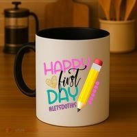 Happy First Day Of School Lets Do This Coffee Mug thumb 4