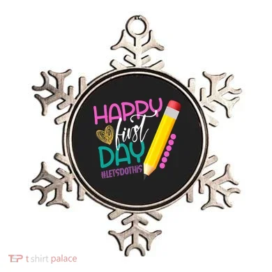 Happy First Day Of School Lets Do This Ornament