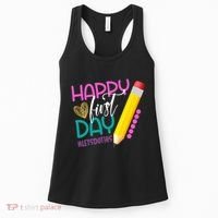 Happy First Day Of School Lets Do This Women's Tank Top thumb 0