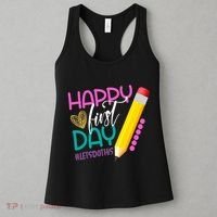 Happy First Day Of School Lets Do This Women's Tank Top thumb 3