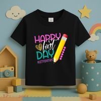 Happy First Day Of School Lets Do This Toddler T-Shirt thumb 3