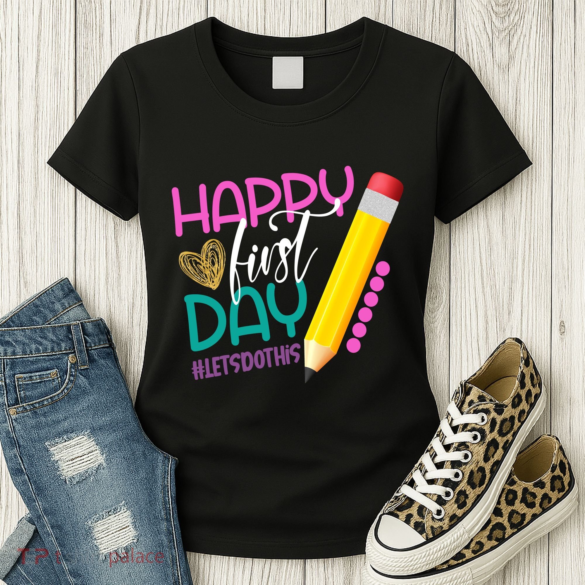 Happy First Day Of School Lets Do This Women's T-Shirt