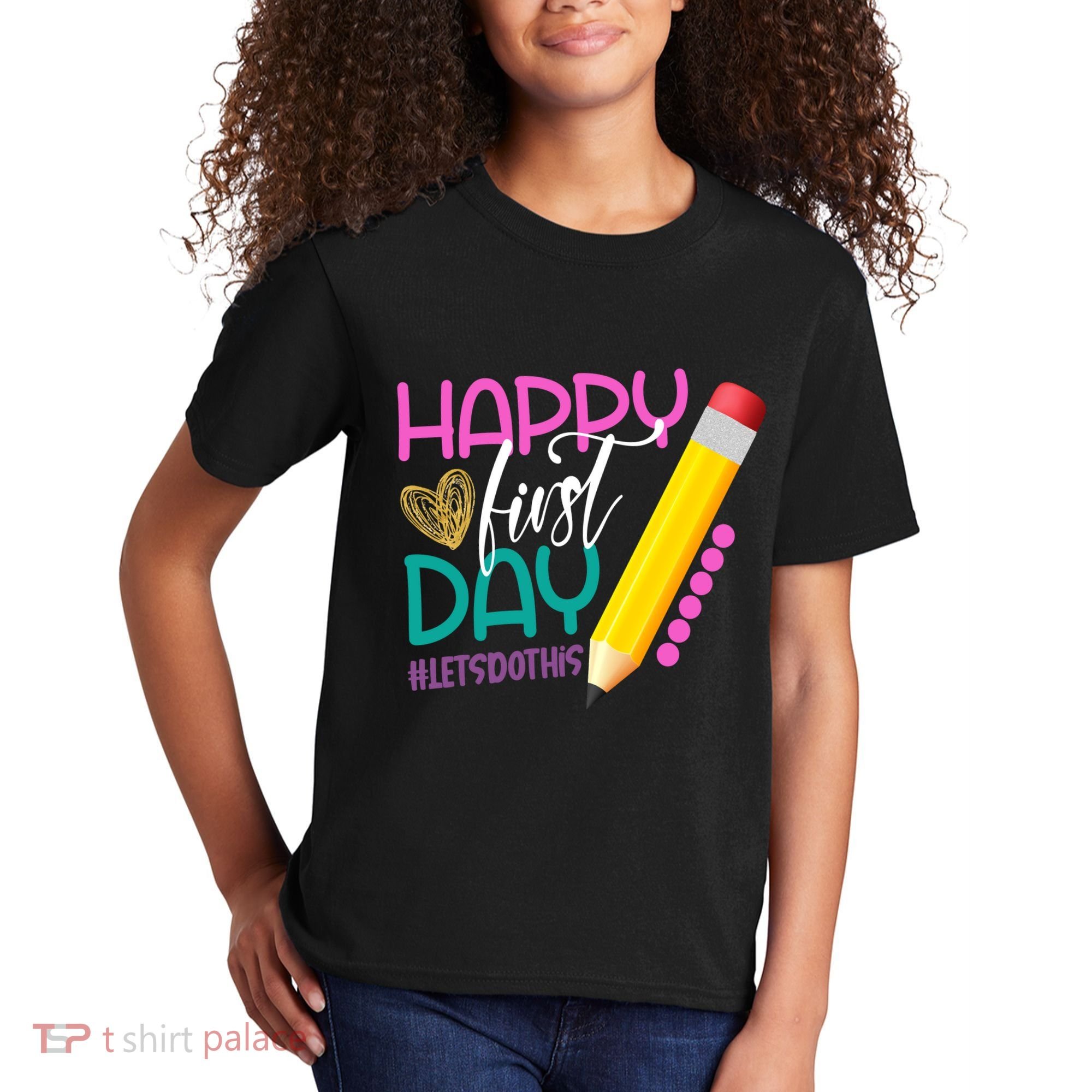 Happy First Day Of School Lets Do This Kids T-Shirt