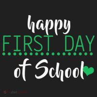 Happy First Day Of School Logo Women's Sweatshirt thumb 2