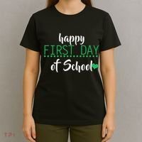 Happy First Day Of School Logo T-Shirt thumb 4
