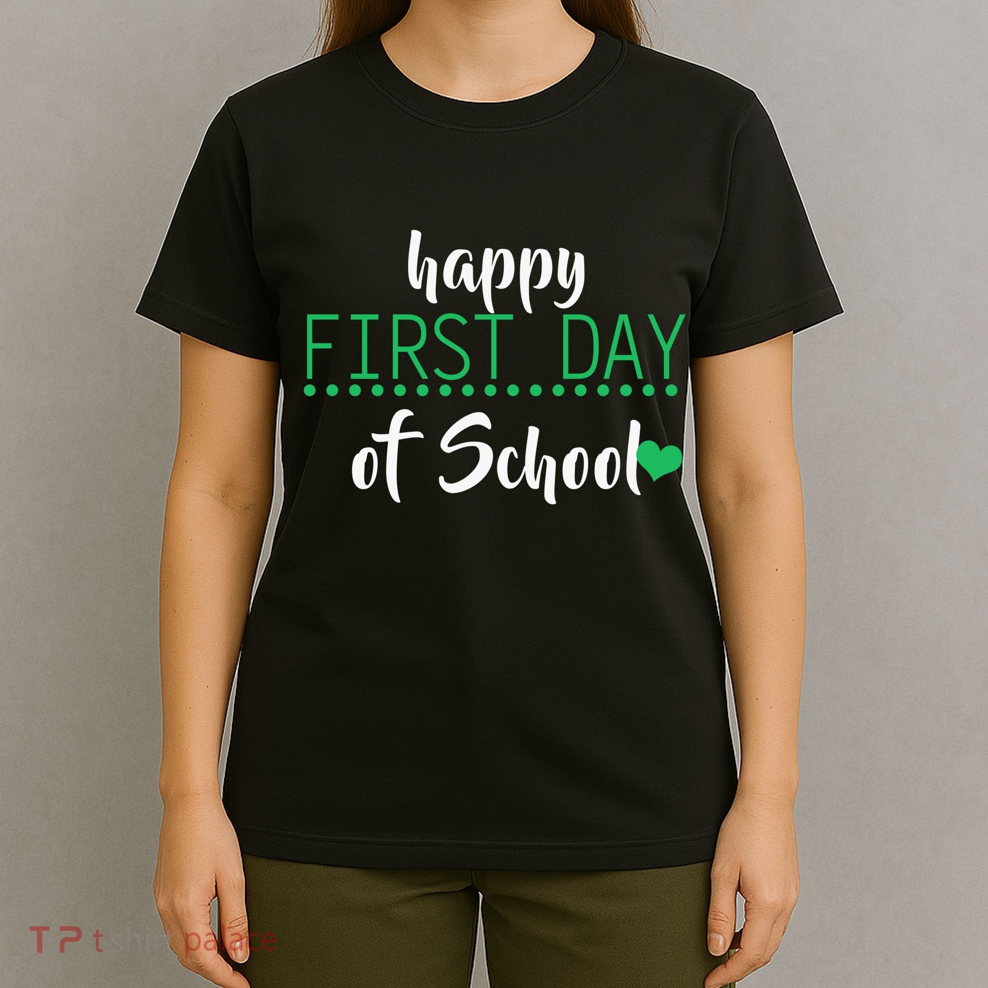 Happy First Day Of School Logo T-Shirt