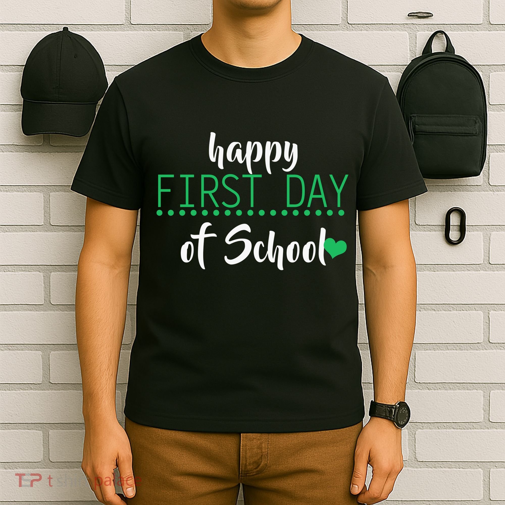 Happy First Day Of School Logo T-Shirt