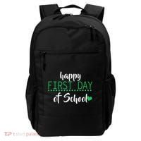 Happy First Day Of School Logo Backpack thumb 0