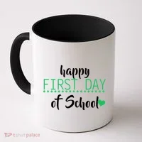 Happy First Day Of School Logo Coffee Mug thumb 0