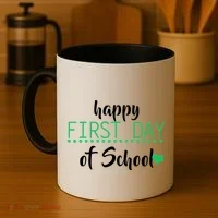 Happy First Day Of School Logo Coffee Mug thumb 4