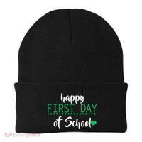 Happy First Day Of School Logo Beanie thumb 0