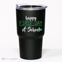 Happy First Day Of School Logo Tumbler thumb 0