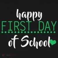 Happy First Day Of School Logo Ornament thumb 1