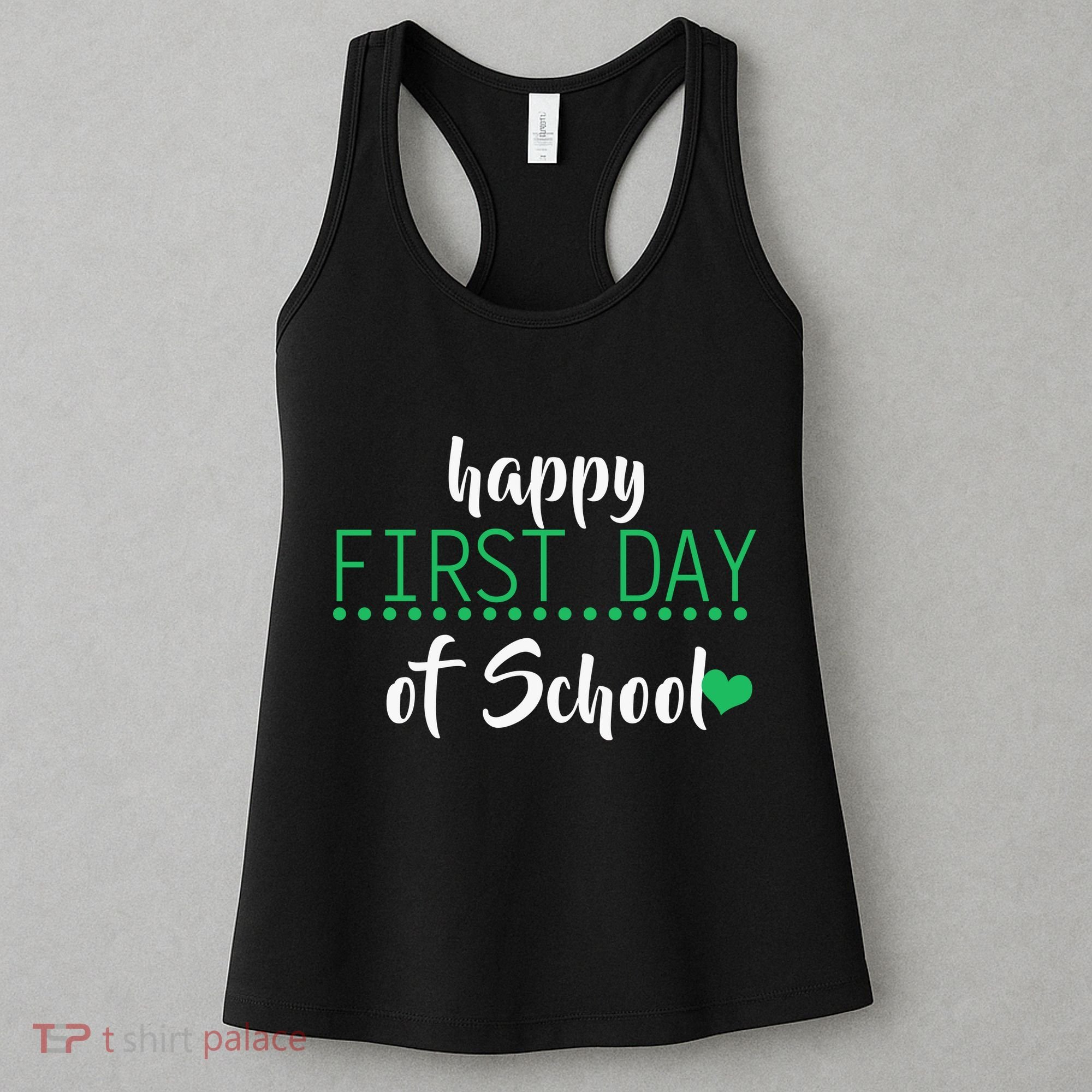 Happy First Day Of School Logo Women's Tank Top