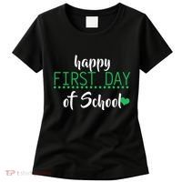 Happy First Day Of School Logo Women's T-Shirt thumb 0