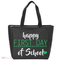 Happy First Day Of School Logo Tote Bag thumb 0