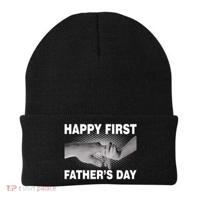 Happy First Father's Day Beanie