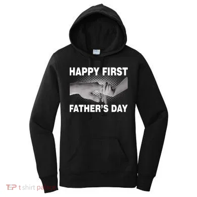 Happy First Father's Day Women's Hoodie