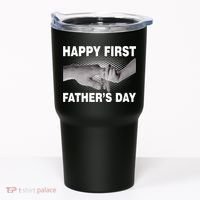 Happy First Father's Day Tumbler thumb 0
