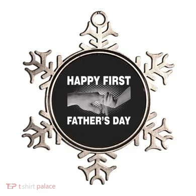 Happy First Father's Day Ornament