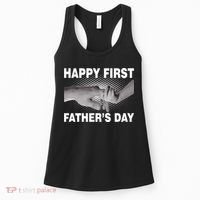 Happy First Father's Day Women's Tank Top thumb 0