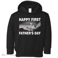 Happy First Father's Day Toddler Hoodie thumb 0