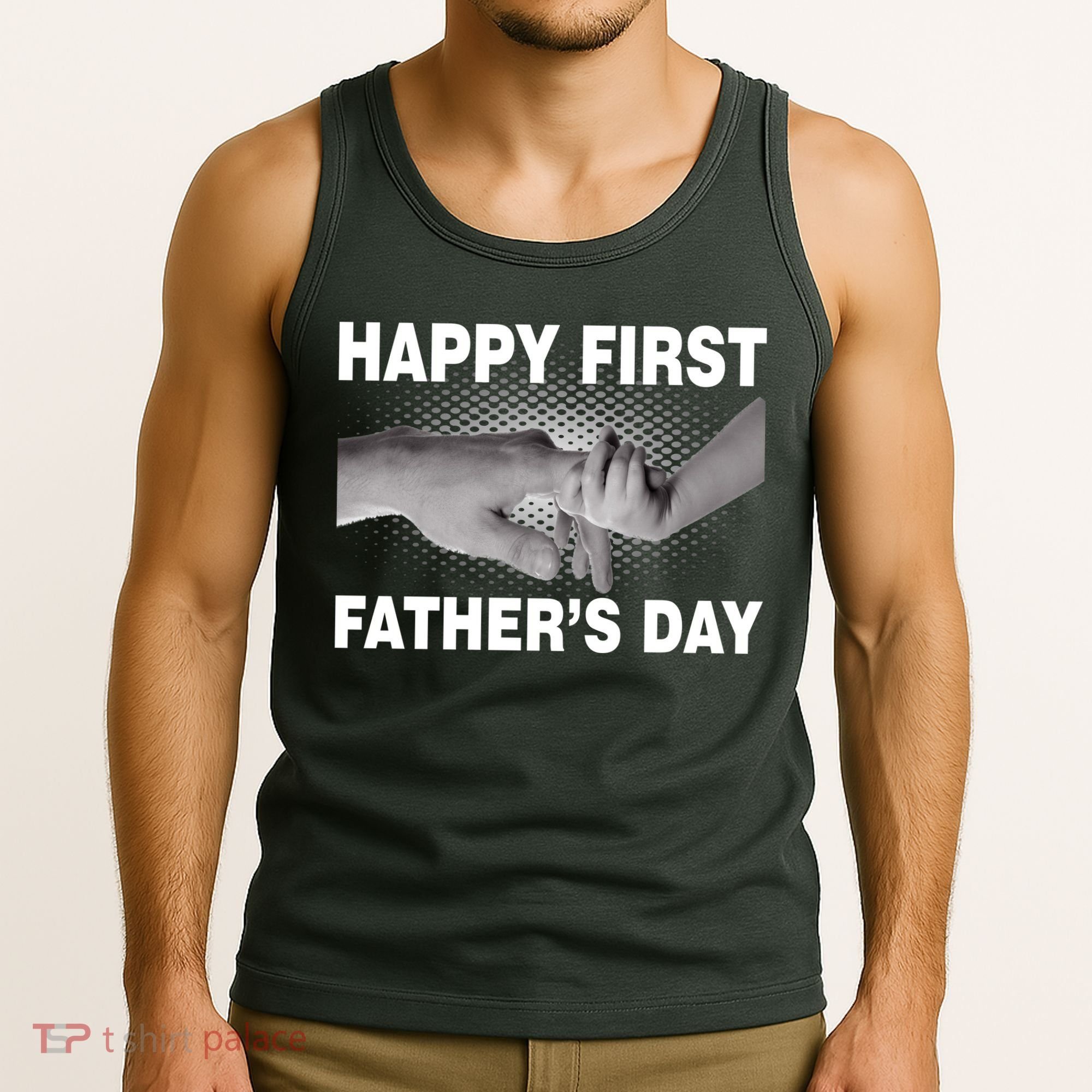 Happy First Father's Day Tank Top