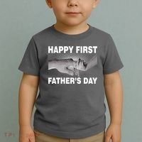 Happy First Father's Day Toddler T-Shirt thumb 2