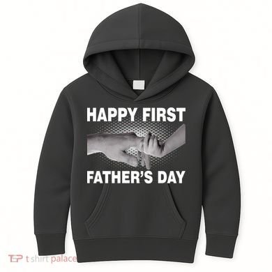 Happy First Father's Day Kids Hoodie